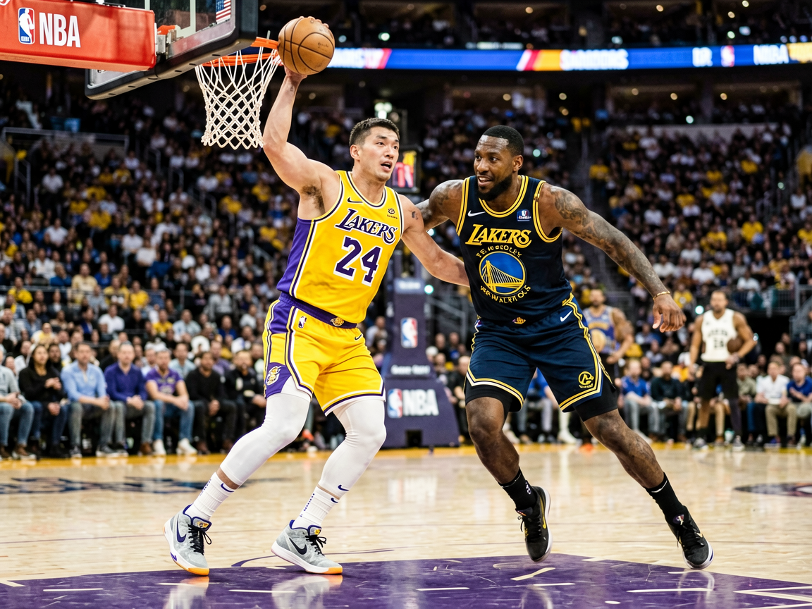 NBA赛场激烈对抗